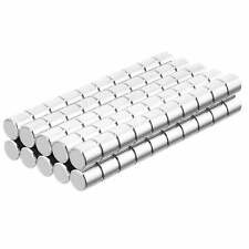 316 X 316 Inch Neodymium Rare Earth Cylinder Magnets N48 100 Pack