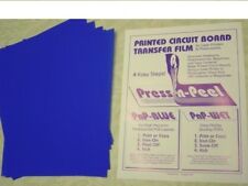 1 Sheet - Press-n-peel Blue Pcb Transfer Paper Film Etch Printed Circuit Boards