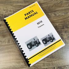 Parts Manual For John Deere 5010 Tractor Catalog Assembly Exploded Views Numbers