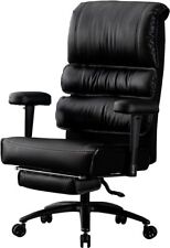 Desk Office Chair Big Tall High Back Gaming Desk Chair Pu Leather Swivel Chair