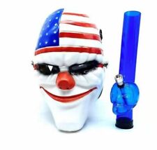 Premium Hookah Gas Mask With Bong - Usa American Flag Face Quality Mask