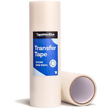 12 X 50 Roll Of Clear Transfer Tape For Vinyl Made In America Premium-grade