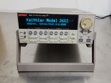 Keithley 2602 Dual-channel System Sourcemeter Calibrated On 12-29-2022