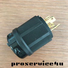 Nemal 1430p L14-30p Locking Generator Plug 125 250v 30 Amp Ul Approval Safety