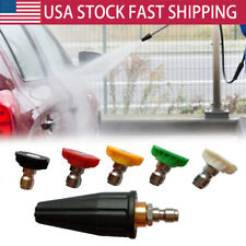 Pressure Washer Nozzle With Different Jet Angle For Cleaning Car Corners Stains