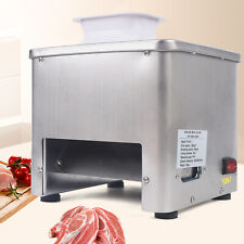Commercial Meat Cutting Machine Electric Meat Cutter Slicer Stainless Steel 550w