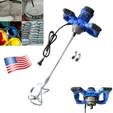 2600w Portable Electric Concrete Cement Mixer Drywall Mortar Handheld 6 Speed