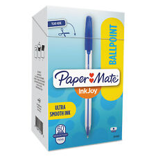 Paper Mate Inkjoy 50st Ballpoint Pens 1 Mm Blue Ink 60pack 2014534