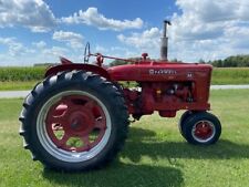 1949 Farmall M Ih Repainted Tractor Runs Drives Great Fenders Hitch Pto Lights