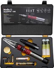Iroda Professional Cordless Butane Soldering Iron Multi-purpose Kit Solderpro
