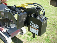 Lowe 750 Classic Round Auger Drive Post Hole Digger Attachment - Mini Skid Steer
