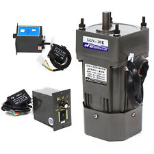 Ac 110v Electric Gear Motor Variable Speed With Speed Controller 0135 Rpm 110
