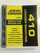 Service Manual For John Deere 410 Loader Backhoe Tm-1037 Repair Manual