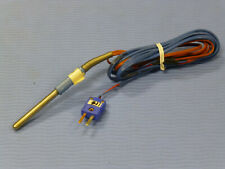 Omega T-type Thermocouple Temperature Probe With Connector 2 Long