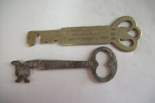 Sargent Vintage Antique Flat Keys