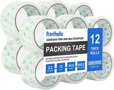 Packing Tape 12 Rolls 1.88 Inch X 54.6 Yards Stronger And Thicker Clear Packing