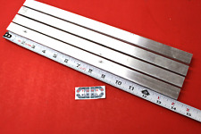 4 Pieces 12 X 34 Aluminum 6061 Flat Bar 14 Long Solid Extruded Mill Stock