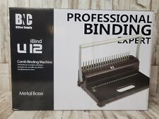 Ibind U12 Comb Binding Machine 450 Sheet Binding 12 Sheet Punching Capacity