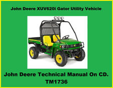 John Deere Xuv620i Gator Utility Vehicle Technical Manual Tm1736 On Cd
