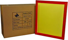 20 X 24 Inch Pre-stretched Aluminum Silk Screen Printing Frames With 230 Yellow