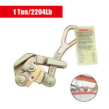 1t2204lb Cable Clamp Pulling Jaw Grip Haven Grip Strand Wire Rope Hand Puller