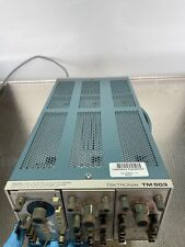 Tektronix Tm503 Mainframe With Rg501 Pg505 And Pg501 - Used Condition