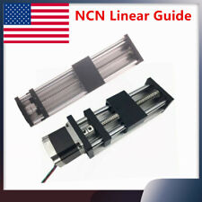 Linear Guide Rail Cnc Slide Stage Actuator Ball Screw Motion Table Nema 23 Motor