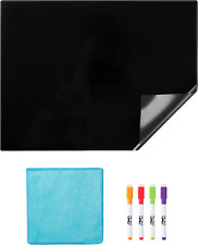 Magnetic Black Dry Erase Board 4 Chalk Markers Magnetic Dry Erase Board For Fr
