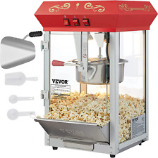 Commercial Popcorn Machine 8 Oz Kettle 850 W Countertop Popcorn Maker For 48 C