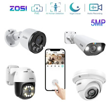 Zosi 4mp5mp Poe Security Add-on Camera Ai Facevehicle Detection Night Vision