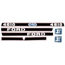 83954990 New Red Black Hood Decal Set W Force Ii Decals Fits Ford 4610