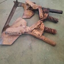 Farmall Cub Cultivator Shanks With Sweeps Pair