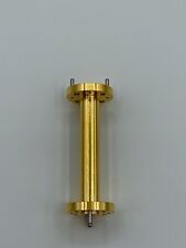 Wr-12 Millimeter Waveguide Straight 2 Inches Gold Plated