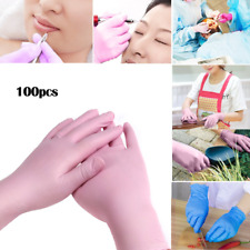 100pcs Comfortable Mechanic Nitrile Gloves Household Work Cleaning Universal