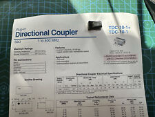Mini Circuits Tdc-10-1 Directional Coupler 1-400mhz 50
