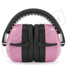 Pink Protection Ear Muffs Construction Shooting Noise Reduction Safety Hunting