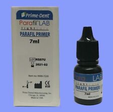 Prime - Dent Dental Parafil Lab Metal Primer 7ml Bottle Bonding Agent Light Cure