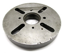 8 Lathe Face Plate W 2-14-8 Threaded Mount