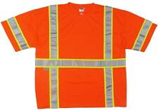 6xl Work T Shirt Hi Vis Ansi Class 3 Short Sleeve High Visibility Reflective