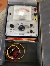 Vintage Super Rare Triplett Transistor Tester Model 690 Made In Usa Microamperes
