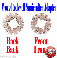 For Worx Rockwell Sonicrafter Arbor Adapter Oscillating Multi Tool Blade
