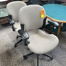 Herman Miller Equa Conference Chair Task Chair In Grayish Color Fabric