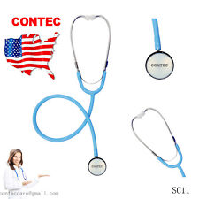 Contec Stethoscope Head Doctor Hospital Use Dual Head Cardiology Stethoscopeusa