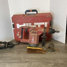 Hilti Te 25 Corded Hammer Drill With Case And Bits Tested Working