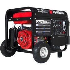 Durostar Ds10000e 10000w 440cc Portable Gas Generator W Wheel Kit