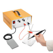 80a Jewelry Spot Welder Pulse Sparkle Electric Soldering Machine For Goldsilver