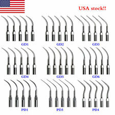 5 X Dental Ultrasonic Scaler Scaling Endo Perio Tips Fit For Nsk Satelec Dte