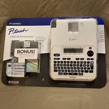 Brother P-touch Pt-2040sc Label Maker With Two Bonus Laminated Tze Tapes Office
