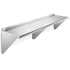 Nsf Stainless Steel 18 X 72 Commercial Kitchen Wall Shelf Restaurant Shelving
