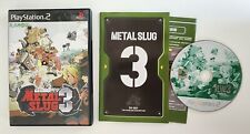 Metal Slug 3 Playstation 2 Japanese Ver. W Rare English Fold Out Instructions